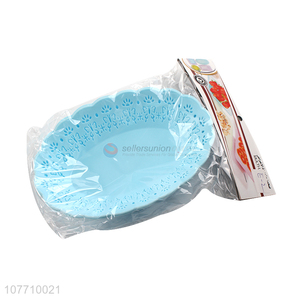 High Quality Plastic Plate Fruit Plate Round Food Tray