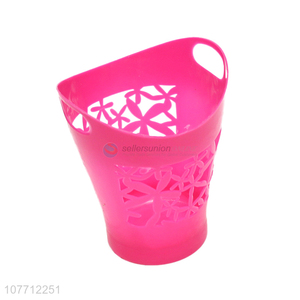 New Design Plastic Storage Basket With Handle For Home And Office