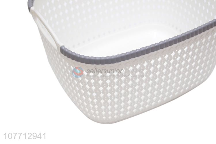 Good Sale Household Organizer Plastic Storage Basket Kitchen Storage Container