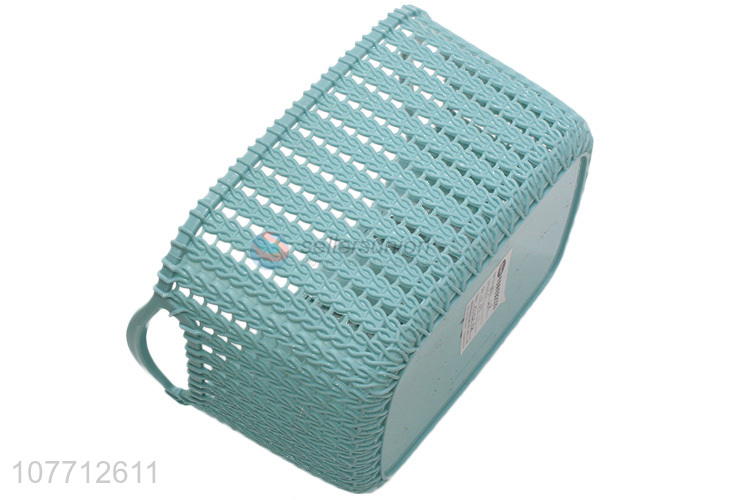 Good Quality Plastic Storage Basket Clothes Basket With Handle