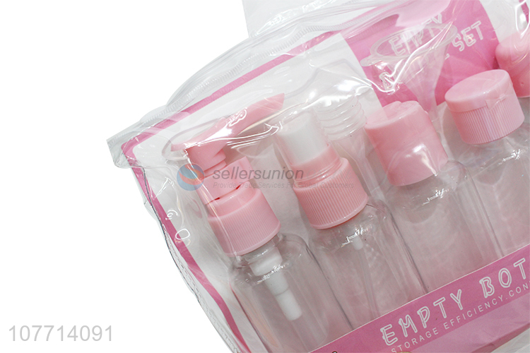 Wholesale Travel Split Bottle Skin Care Products Cosmetics Empty Bottle Set