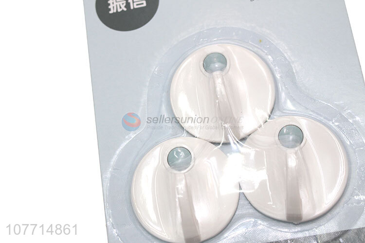 Good Quality 3 Pieces Household Sticky Hook Heavy Duty Wall Hooks