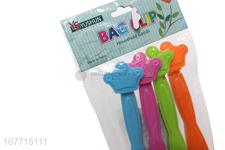 Fashion Design Plastic Bag Clips Bag Sealing Clips Seal Clamp