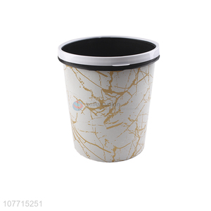 Good Price Round Trash Bin Plastic Garbage Bin For Room And Kitchen