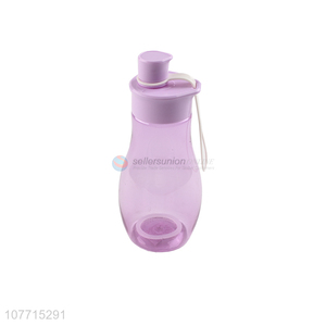 Best Selling Plastic Water Bottle Portable Colorful Sports Bottle