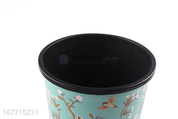 Best Selling Plastic Round Garbage Bin Trash Can Dust Bin