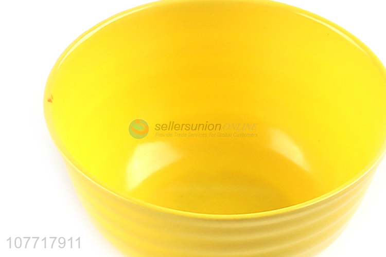 New style restaurant matte green melamine bowl set