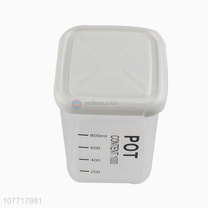 New product white sealed storage box for food