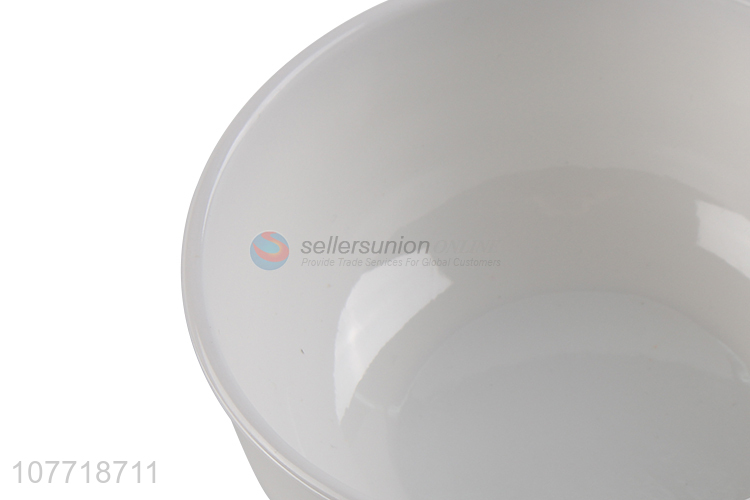 Wholesale cheap custom matte white melamine ramen bowl