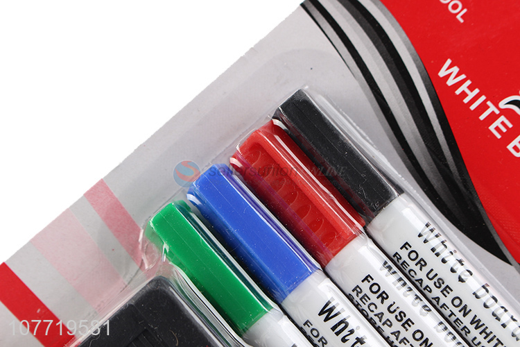 Wholesale Home Office School Whiteboard Marker With Eraser Set