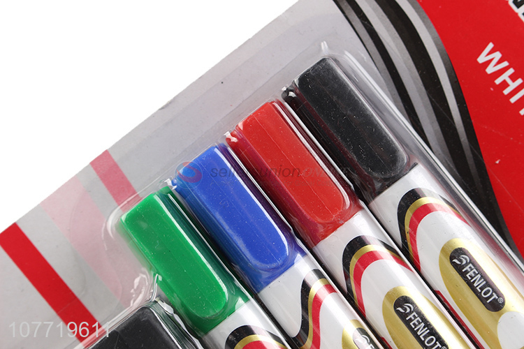 Hot Selling 4 Pieces Whiteboard Marker With Eraser Set