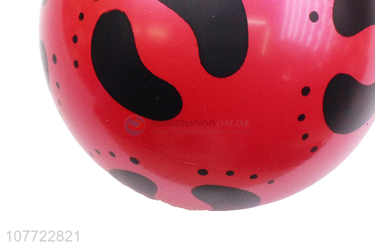 Factory direct sale red toy ball children explosion-proof pvc ball