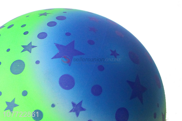 Environmental protection rainbow ball PVC ball children inflatable toy ball