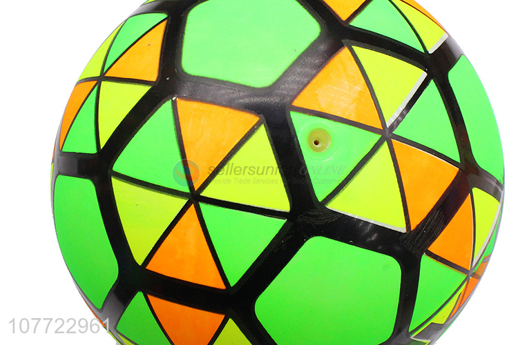 Unique design No. 5 ball color honeycomb laminated football