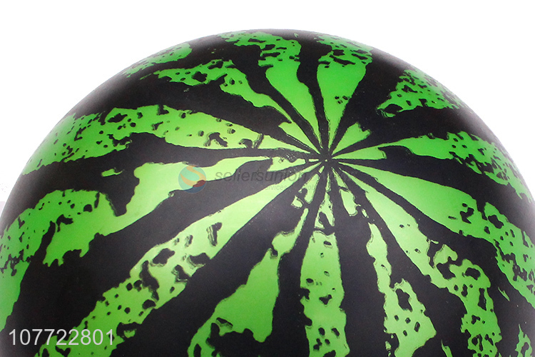 Hot selling outdoor activities toy ball pvc watermelon ball for chidren