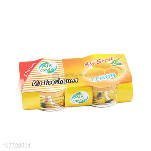 Wholesale household low can deodorant lemon freshener set