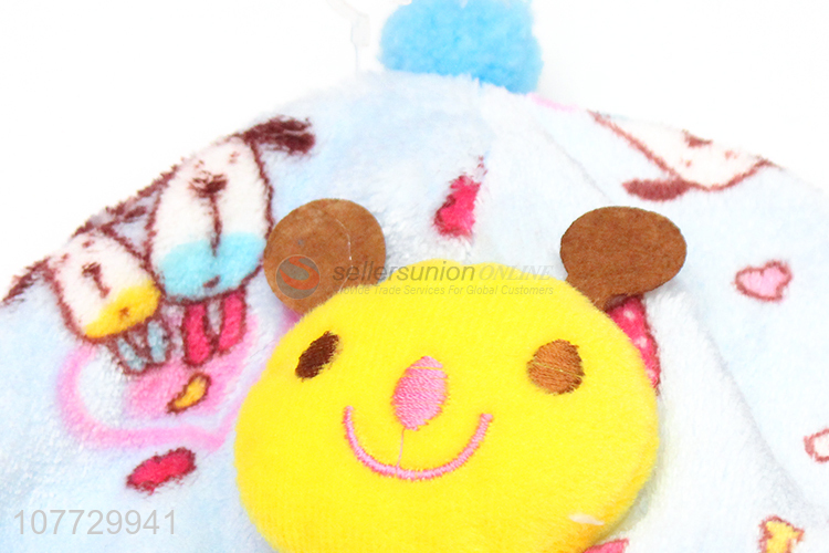 China manufacturer cartoon animal children winter acrylic knitting hat with earflaps