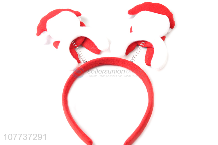 Hot sale Christmas winter snowman headdress party dress up headband