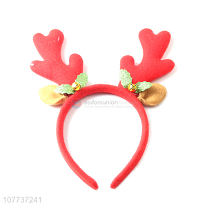 Cartoon Christmas Antlers Hair Hoop Party Dress Up Headdress Props