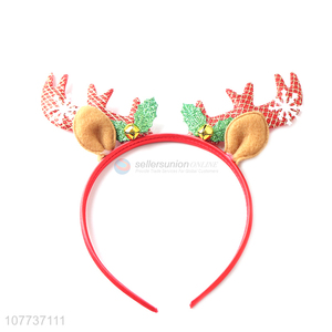 Factory direct Christmas headband big antlers series holiday party headdress for children