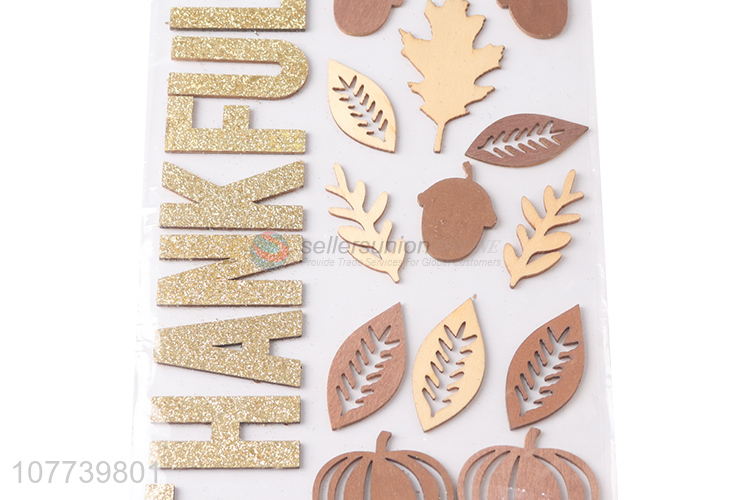 Creative Thanksgiving DIY decoration home decoration stickers