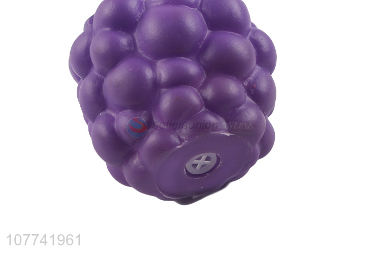 Hot product purple fruit shape swim toys for sale