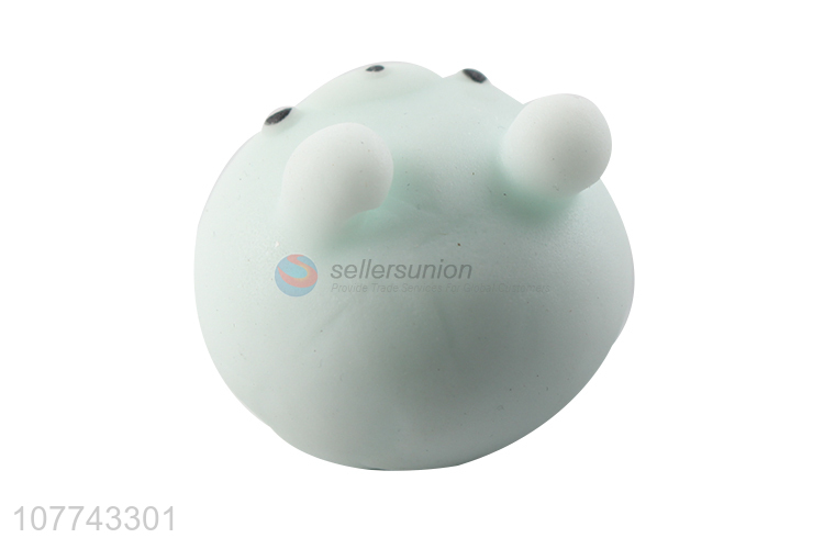 High-value cute bear shaped rebound toy vent toy