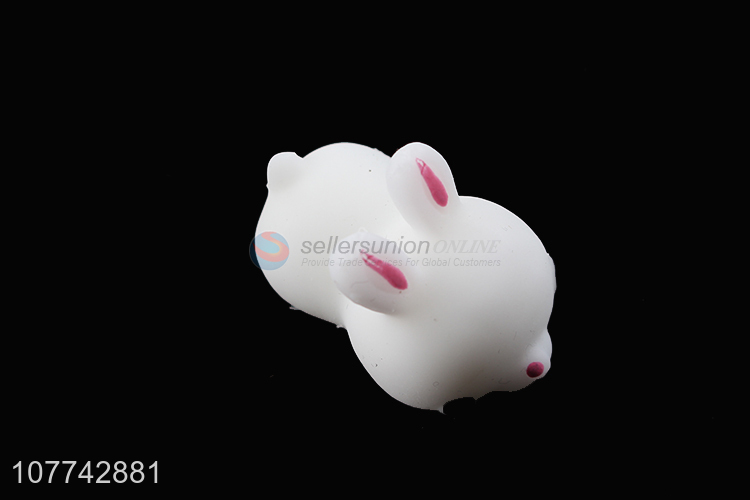 New rebound toy decompression vent rabbit toy for children