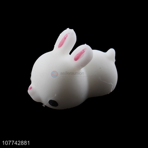 New rebound toy decompression vent rabbit toy for children