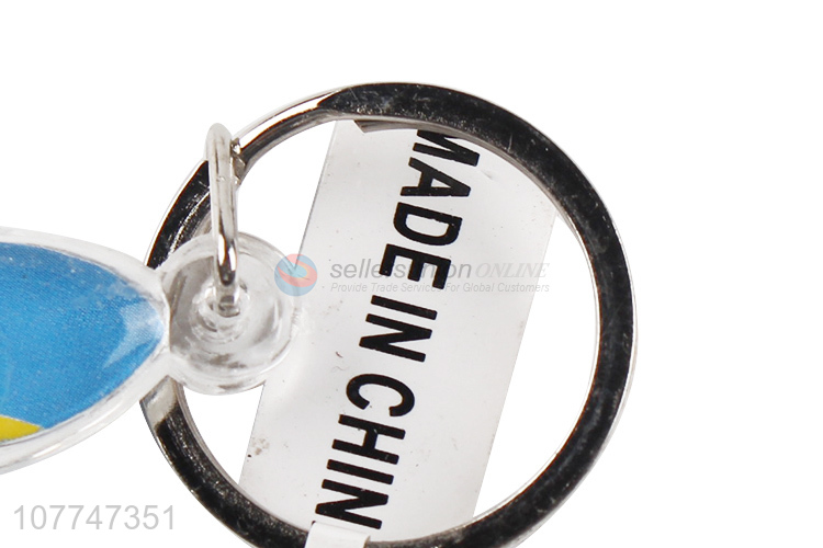 Cute Turtle Shape Plastic Keychain Custom Key Chain Ring