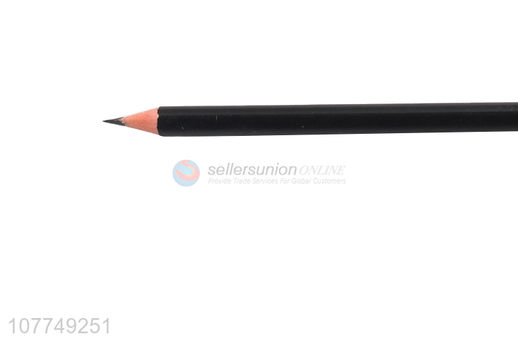 Wholesale unbreakable test drawing pen HB writing pencil with rubber