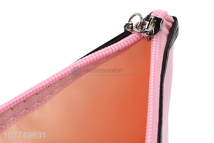 Simple fashion ladies toiletry bag portable cosmetic bag