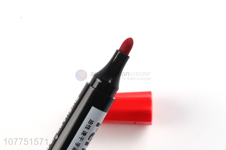 Wholesale stationery 10 pieces permanent marker indelible mark pens