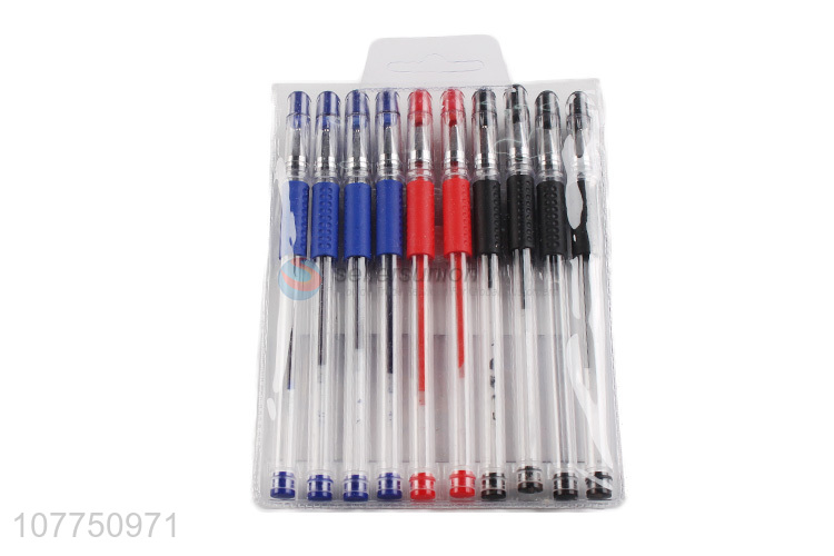 Good sale office school stationery set colored gel ink pen set