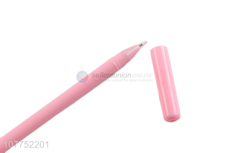 Best selling cartoon animal plastic gel ink pen student stationery