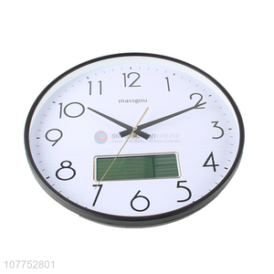 New home living room open pendant study electronic wall clock