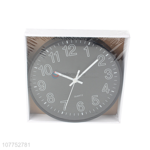 Factory direct silent wall clock quartz clock living room home digital clock