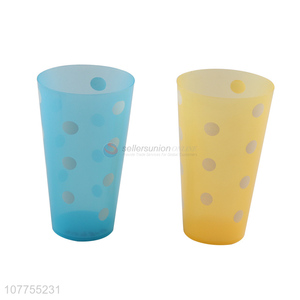 Good Sale Fashion Juice Cup Plastic Water Cup Tooth Mug