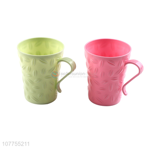 Cool Design Lips Pattern Plastic Water Cup Juice Cup