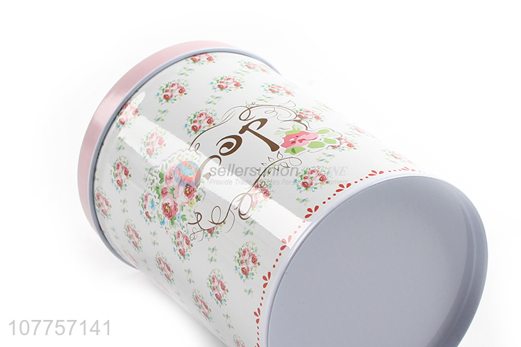 Best Selling Cylinder Storage Jar Multipurpose Tin Box