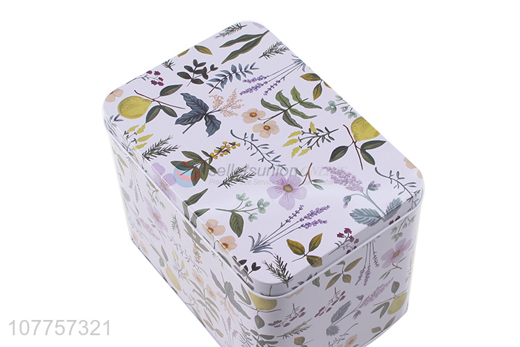 Best Sale Multipurpose Storage Box Fashion Tin Can Tin Box