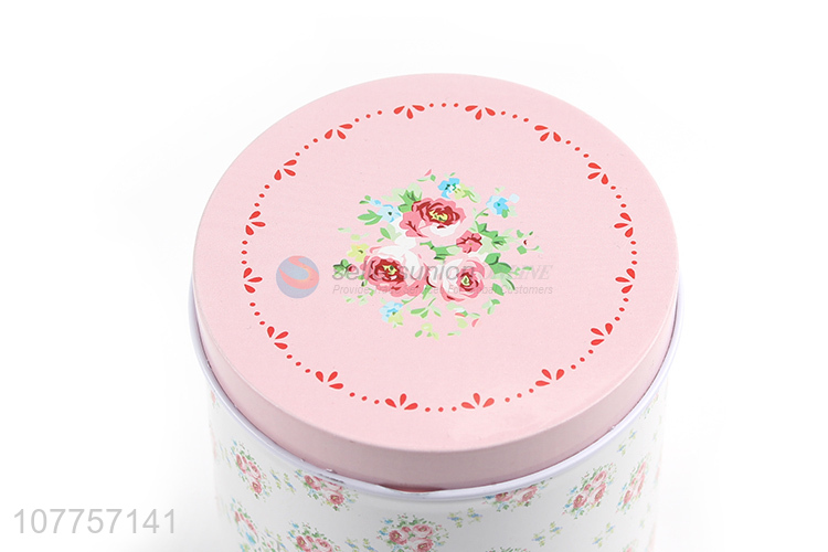 Best Selling Cylinder Storage Jar Multipurpose Tin Box