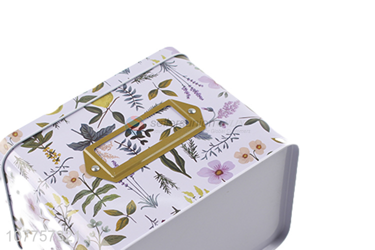 Best Sale Multipurpose Storage Box Fashion Tin Can Tin Box