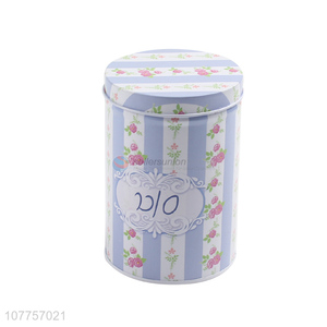 Best Quality Cylindrical Jar Fashion Storage Box Tin Box