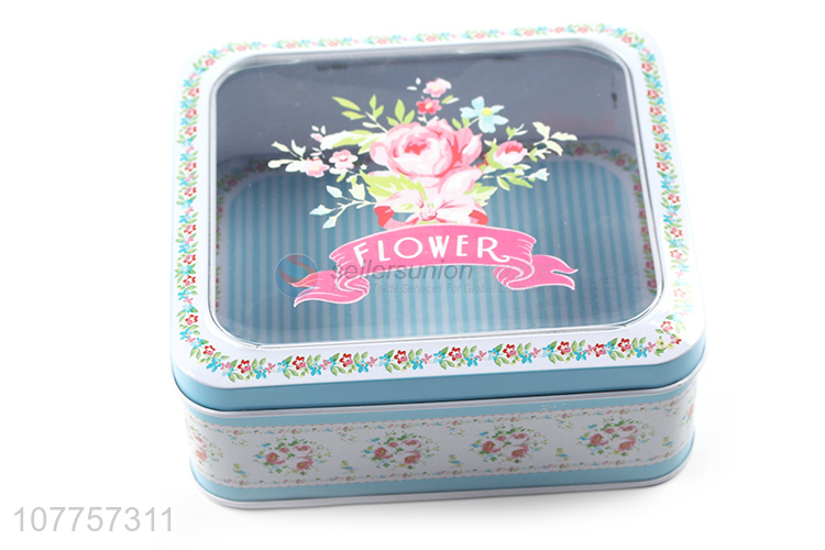 Top Quality Clamshell Film Storage Case Fashion Tin Can Tin Box