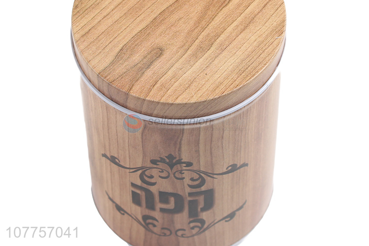 New Arrival Cylindrical Jar Multipurpose Storage Box Tin Can