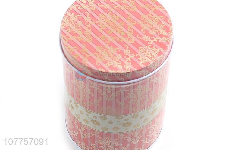 Fashion Household Tea Candy Cookie Storage Box Popular Tin Box