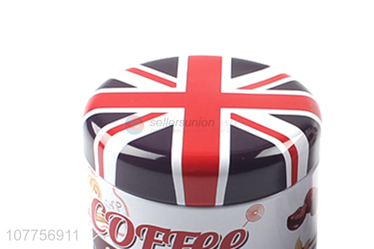 Hot Sale Food Container Coffee Tin Can Storage Box