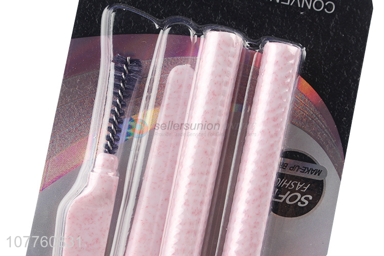 Fashion Cosmetic Tools Eyebrow Comb Brush Eye Shadow Brush Set