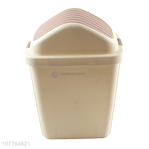 Hot selling household touchpad type plastic trash bin rubbish can